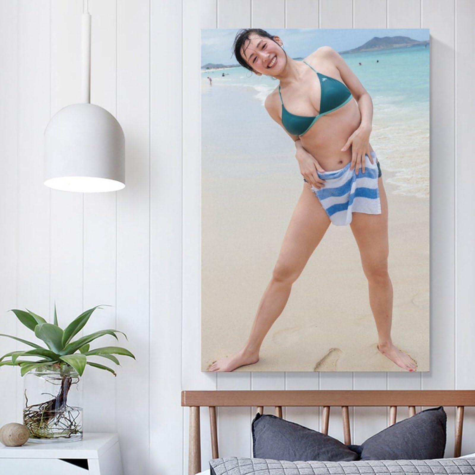 Amazon.co.jp: 綾瀬はるか グラビア水着画像写真のポスター 印刷